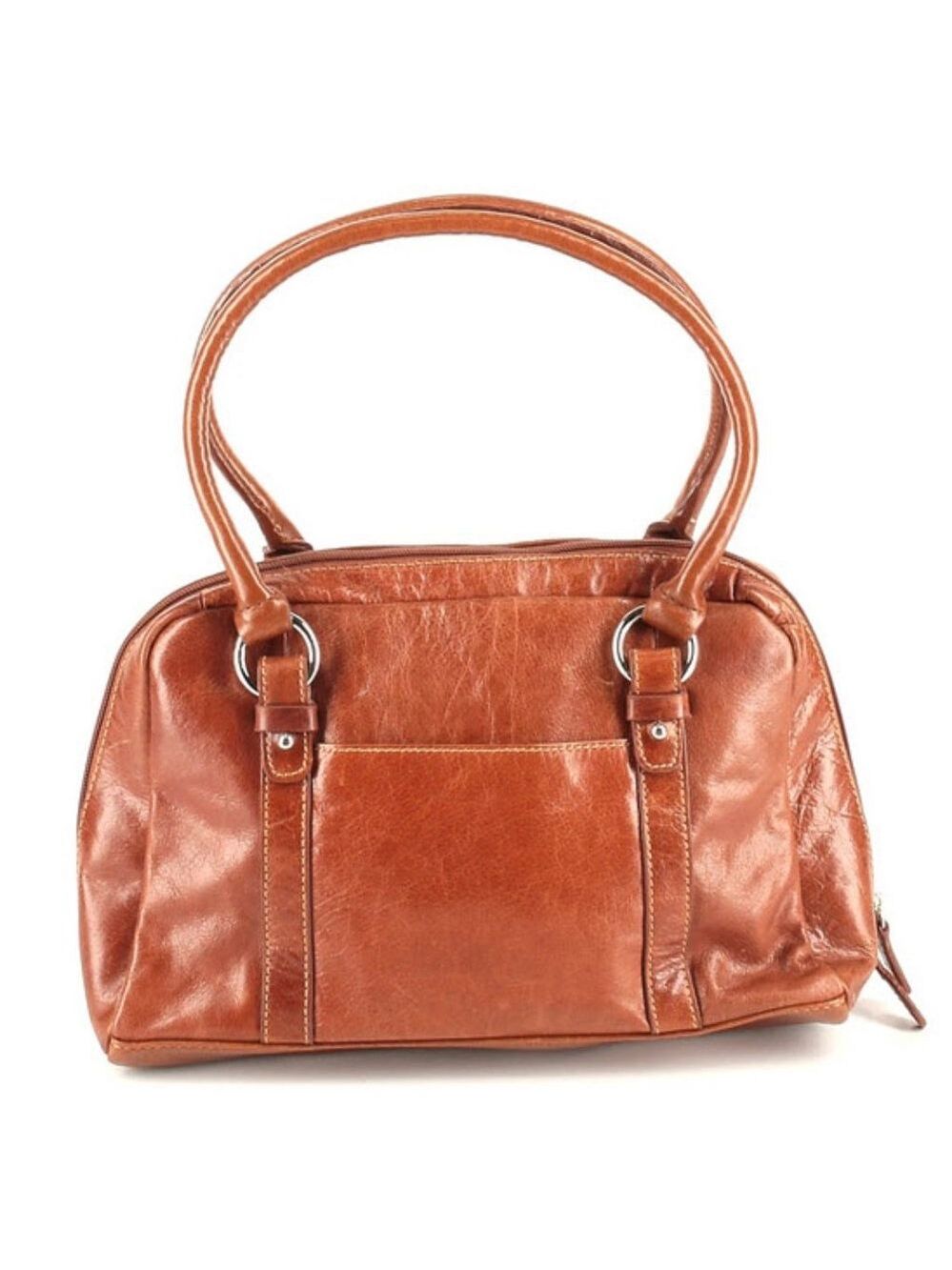 Giani Bernini Leather Satchel Bag - Picture 3 of 3